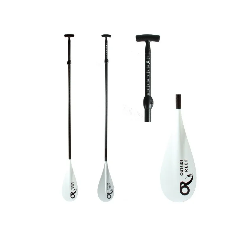 Pagaie Outside Reef - Session White Carbone - Vario Offre Exclusive