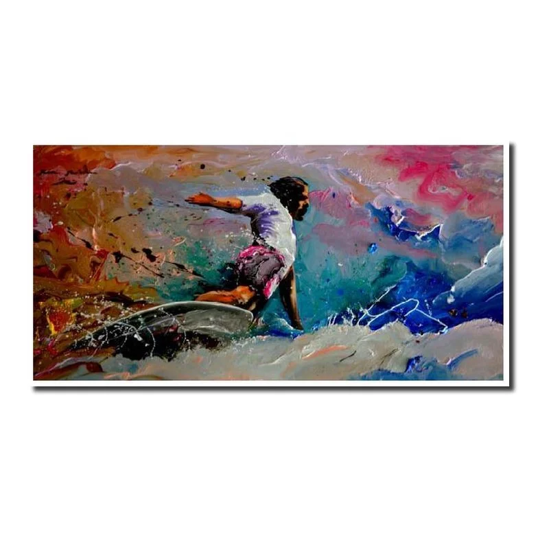 Tableau Remi Bertoche - Impression sur toile - 9 Paiement Sécurisé