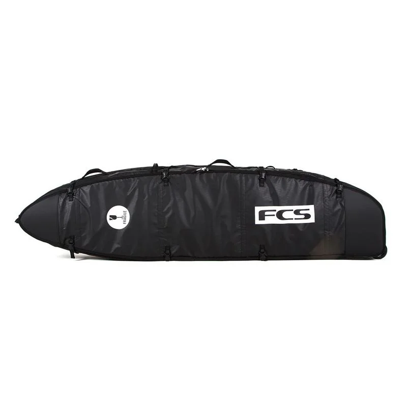 Nouvel Arrivage Housse FCS - Travel 3 Funboard Wheelie - Black