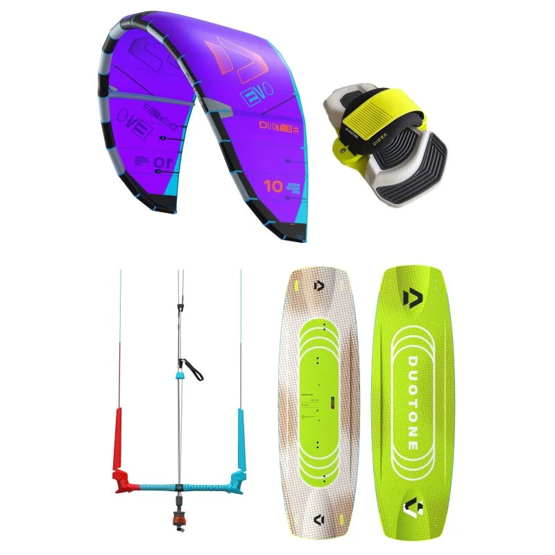 Pack Kitesurf Duotone Evo Aile Barre Planche 2026 Achat Immédiat