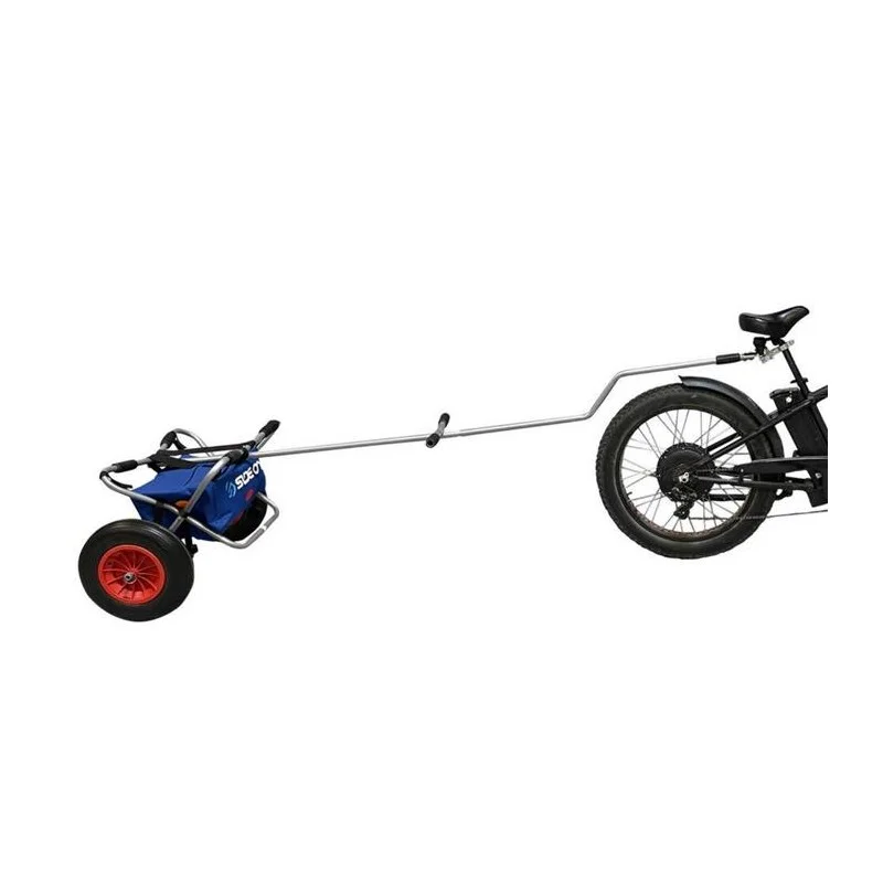 Meilleur Prix Chariot à Timon Side On pour attelage vélo