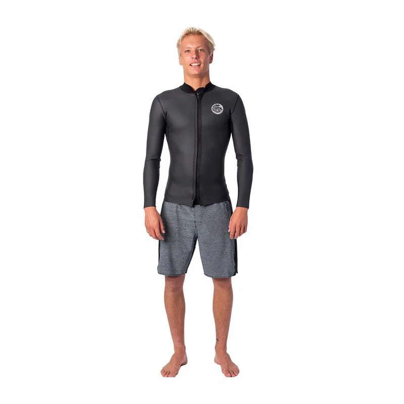 Top Rip Curl Dawn Patrol Jacket 1.5mm - Black Affaire À Saisir