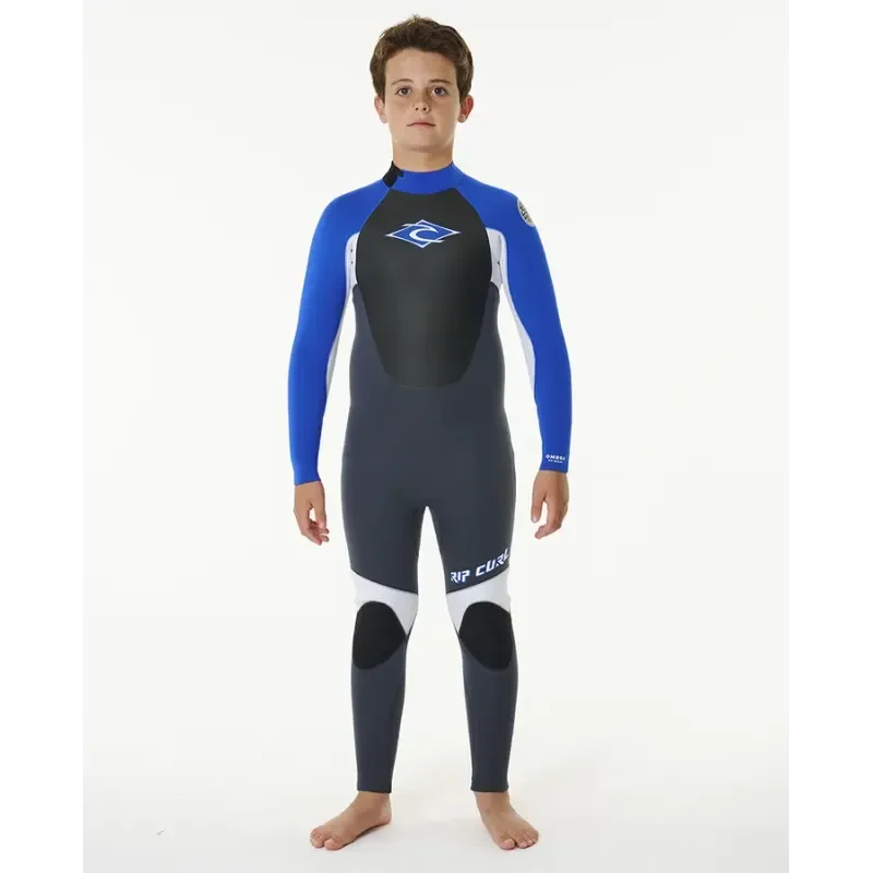 Rip Curl Junior OMEGA 3/2 Front Zip Blue 2025 Commande En Gros