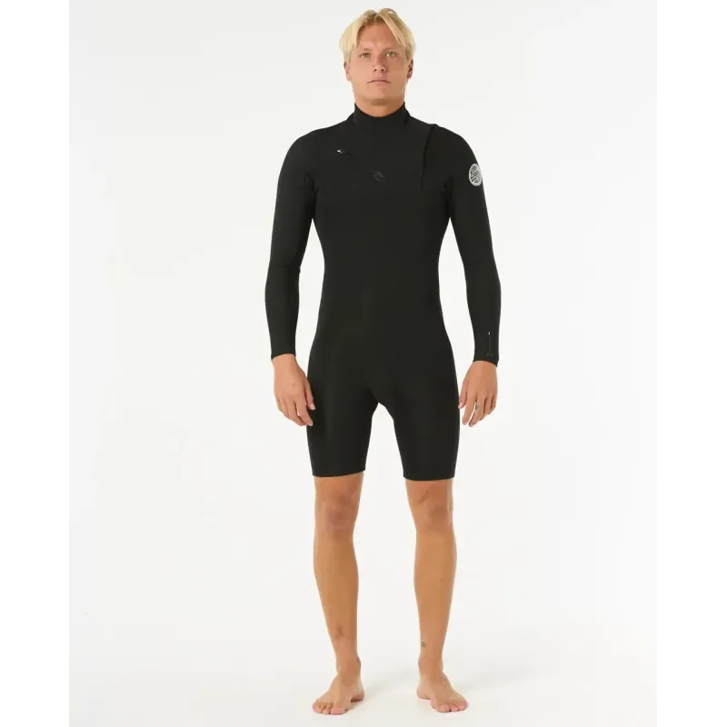Acheter Direct Shorty Rip Curl Dawn Patrol 2/2 Chest Zip Black 2025