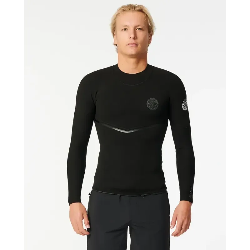 Top Rip Curl - E-bomb à Manches Longues 1.5mm Meilleure Vente