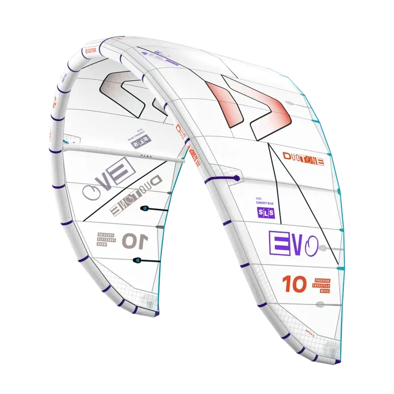 Aile Kitesurf Duotone Evo SLS Concept Blue 2026 Dernière Chance