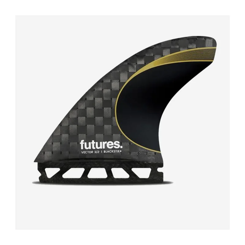Meilleure Vente Dérives Thruster - Vector 3/2 Medium Blackstix Gold, FUTURES.