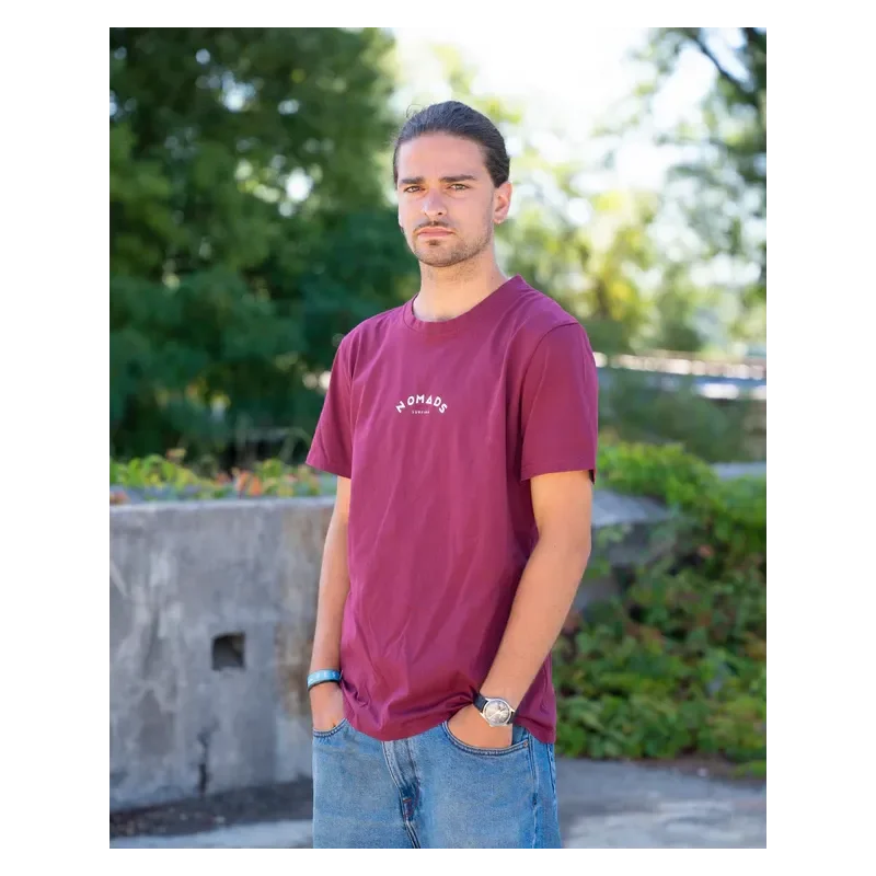 Tee-shirt Nomads Bordeaux No Ocean B Marque