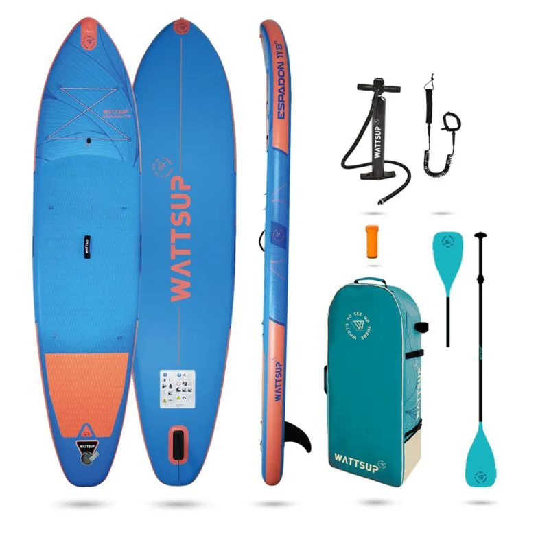 Paiement Sécurisé Pack SUP WattSUP Gonflable Espadon 11‘8