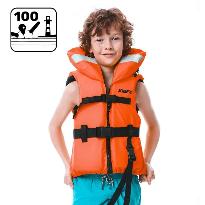 Gilet de Sauvetage JOBE COMFORT BOATING Enfant Orange Expédition Rapide