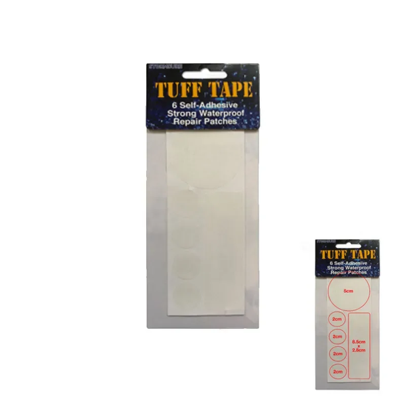 PATCH DE REPARATION ADHESIF STORMSURE TUFF PATCH LOT DE 6 Produit De Marque
