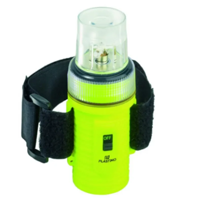 LAMPE DE SECURITE FLASHLIGHT LED JAUNE Offre Spéciale