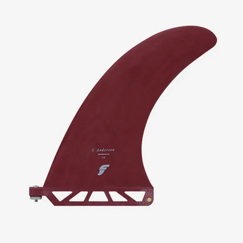 Offre Du Jour DERIVE LONGBOARD FUTURES FINS ANDO FIBERGLASS BURGUNDY