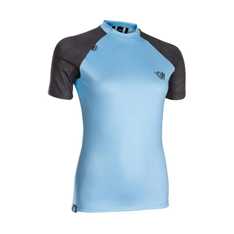 LYCRA Femme ION RASHGUARD Manches Courtes SKY BLEU Paiement Sécurisé