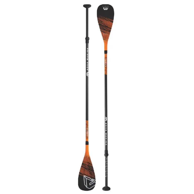 PAGAIE SUP AQUA MARINA CARBON X 100% CARBONE VARIO 2 PARTIES Achat Immédiat