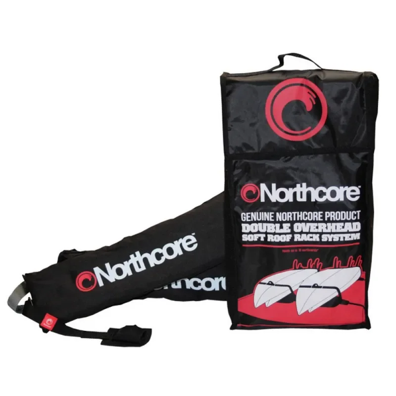 GALERIE DE TOIT NORTHCORE DOUBLE POUR PLANCHES DE SURF Bon Marché