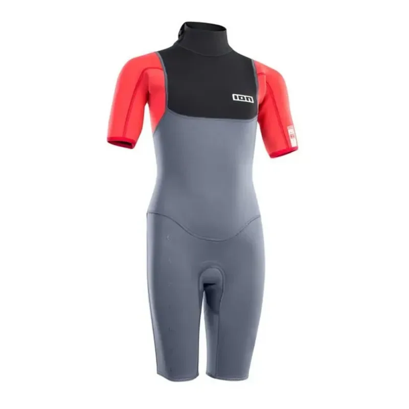 SHORTY ION CAPTURE 2/2 BACKZIP JUNIOR BLEU/ROUGE/NOIR Prix Cassé