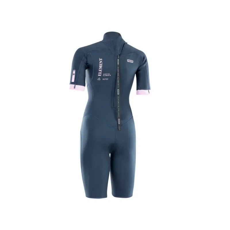 Bon Marché SHORTY ION ELEMENT 2/2 BACKZIP FEMME BLEU