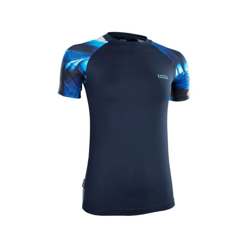 LYCRA FEMME ION LIZZ MANCHES COURTES BLEU CAPSULE Promotion