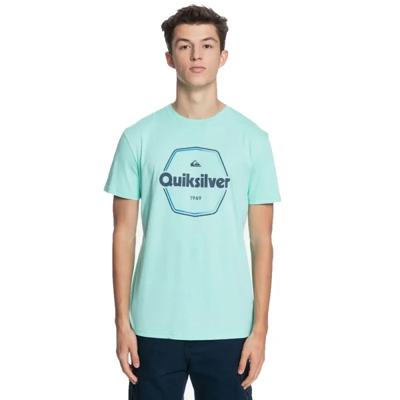T-SHIRT QUIKSILVER HARDWIRED BLEU CLAIR Paiement Sécurisé