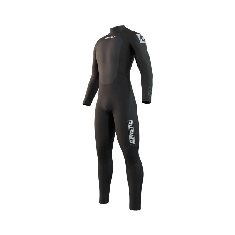 Combinaison Mystic Star Backzip 3/2mm Noir Bon Marché