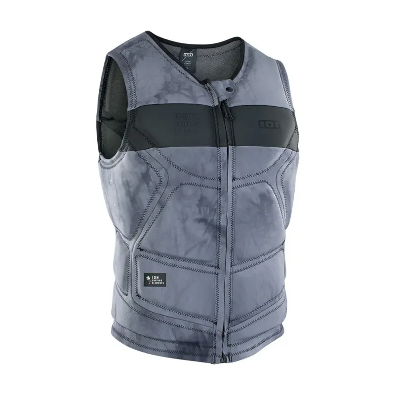 Dernier Modèle Gilet Impact ION COLLISION SELECT Wake Front Zip Gris