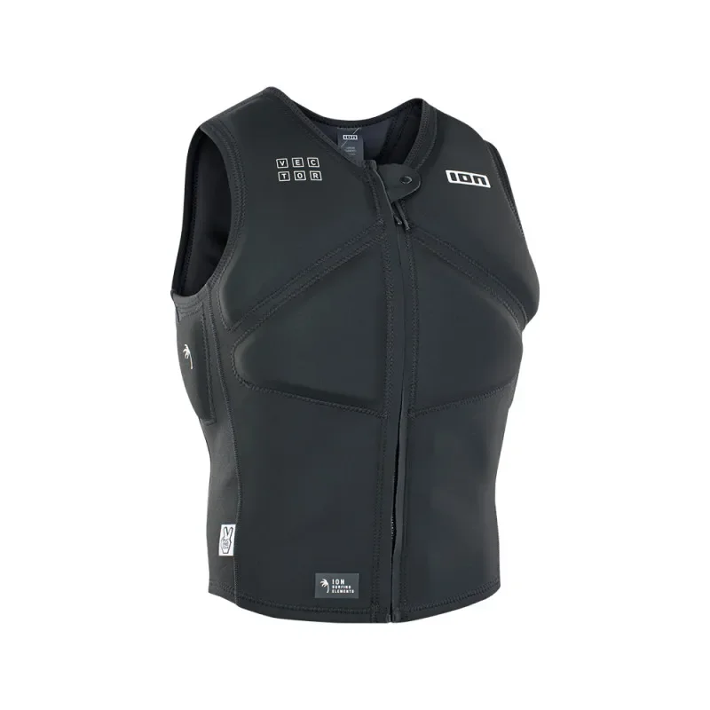 Gilet Impact ION VECTOR CORE Front Zip Noir Réduction