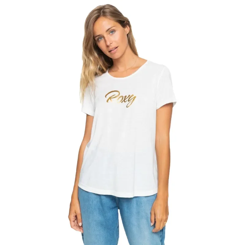 Promotion Saisonnière T-shirt ROXY Call it dreaming Blanc