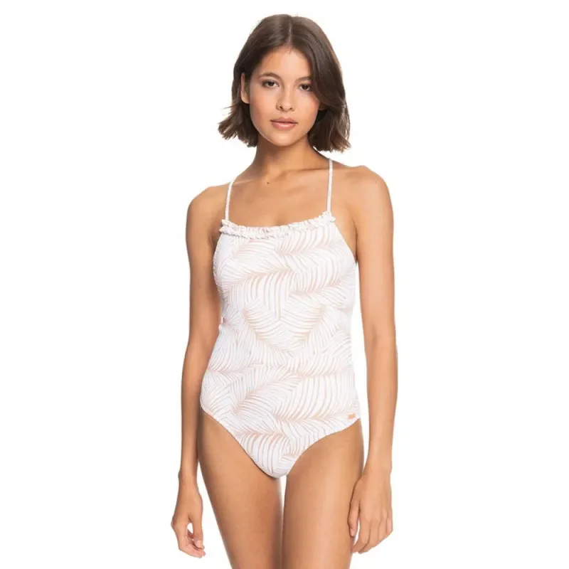 Certifié Maillot de bain 1 pièce Palm tree dreams beige Roxy