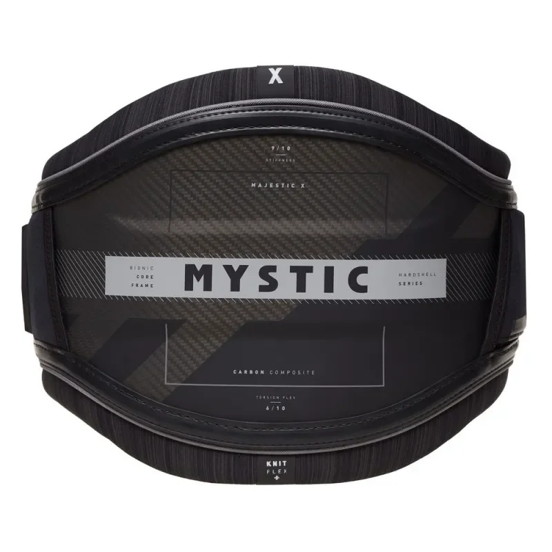 Harnais Ceinture Kitesurf MYSTIC MAJESTIC X Noir Marque