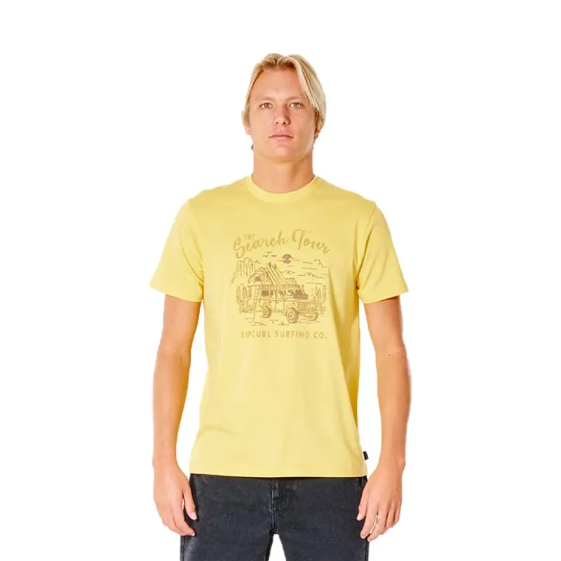 Achat Immédiat T-shirt Drifter Jaune Rip Curl