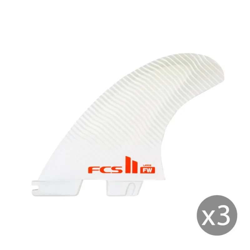 Haute Qualité Ailerons SURF FCS II Firewire PC blanc Thruster