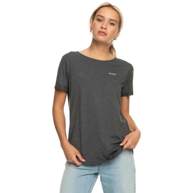 Commander Maintenant T-SHIRT ROXY DREAMING WAVE MANCHES COURTES GRIS