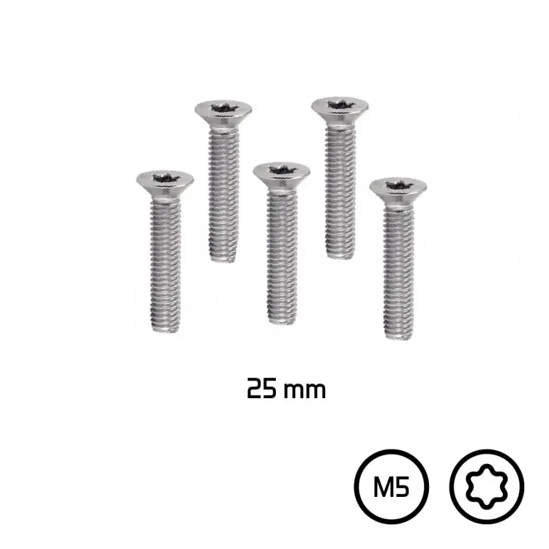 VISSERIE MARINE POUR FOIL TORX - M5 25 MM - 5 pcs Populaire