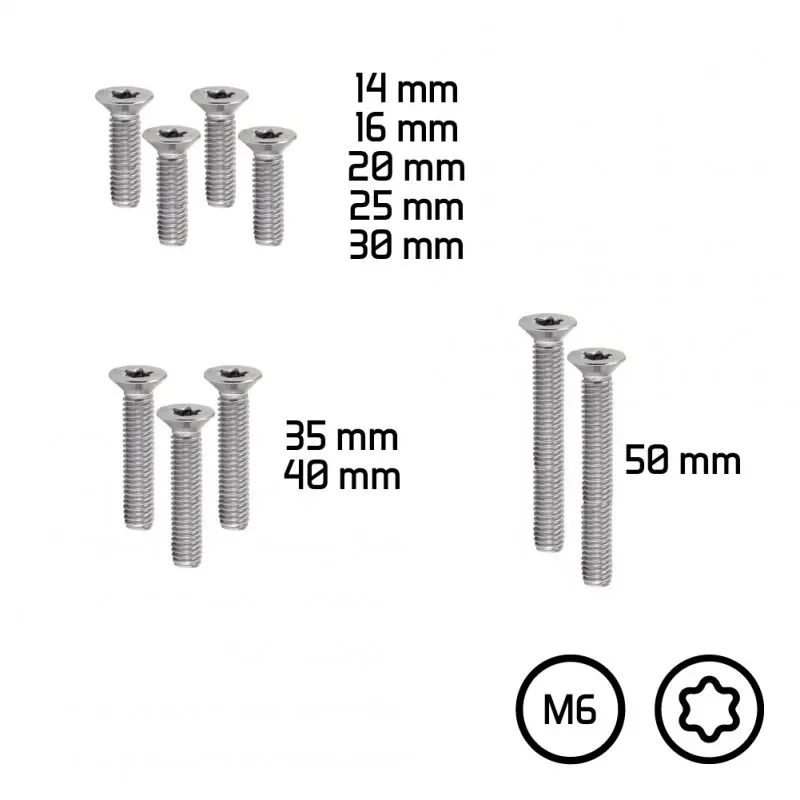 VISSERIE MARINE POUR FOIL TORX - M6 Offre Du Jour