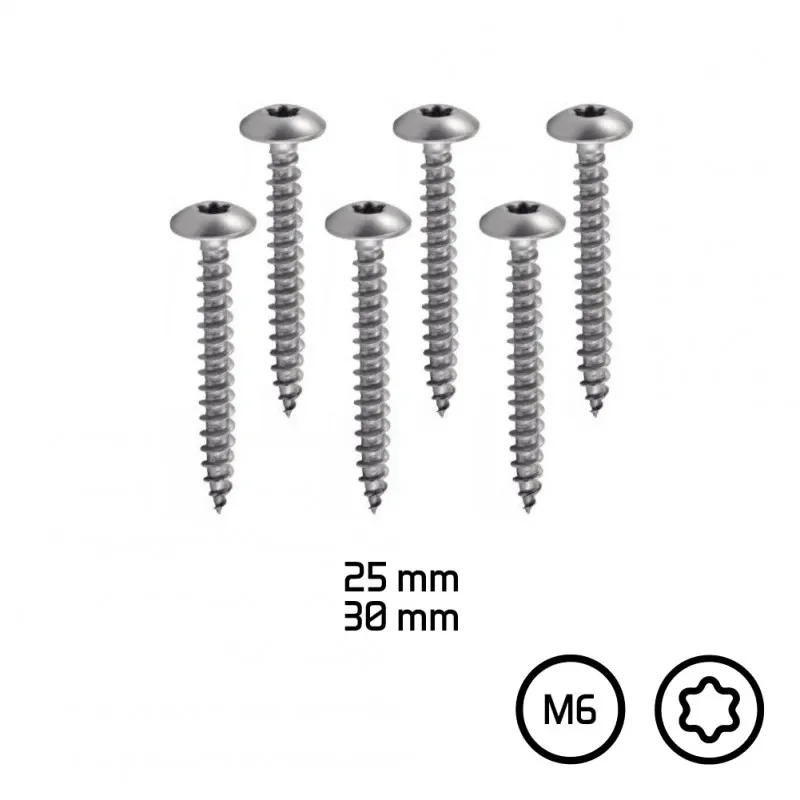 VISSERIE MARINE POUR FOOTSTRAPS TORX - M6 Livraison Express