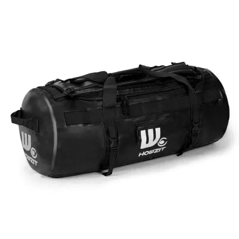 Authentique SAC DE VOYAGE ÉTANCHE DUFFEL BAG 90L - HOWZIT NOIR
