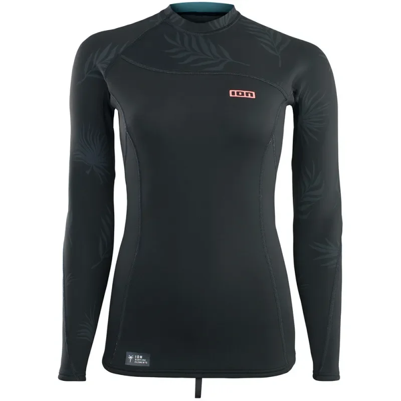 Remise TOP NÉOPRENE FEMME ION 2/2 MANCHES LONGUES NOIR