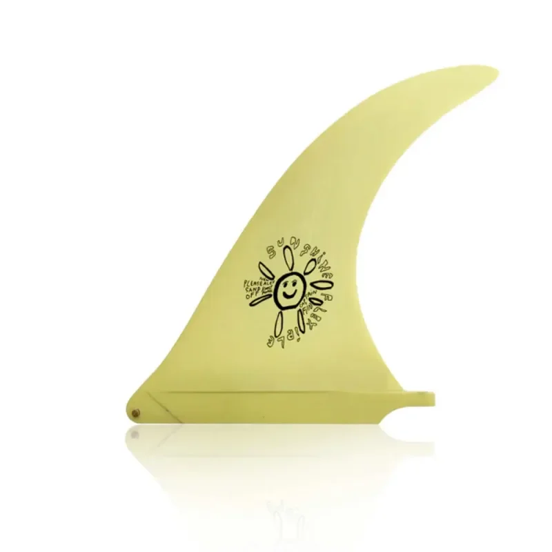 AILERON LONGBOARD CAPTAIN FIN ALEX KNOST SUNSHINE JAUNE Nouveauté