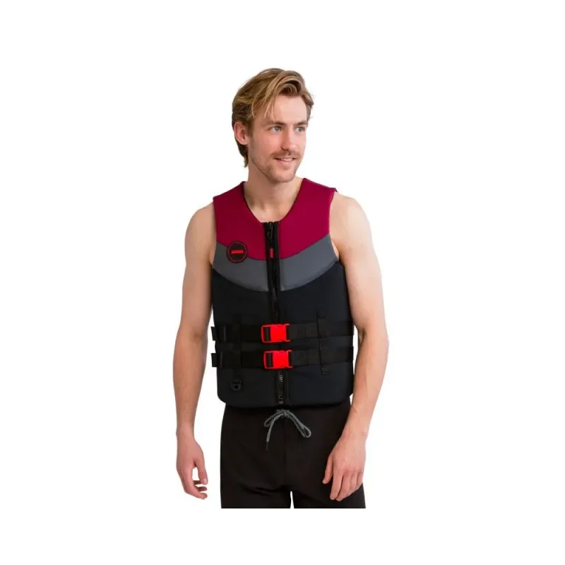 Promotion Saisonnière Gilet de Flottabilité JOBE BURGUNDY Rouge