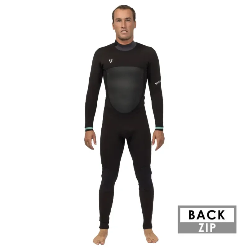 Meilleure Vente COMBINAISON VISSLA EASY SEAS 3/2MM BACKZIP NOIR