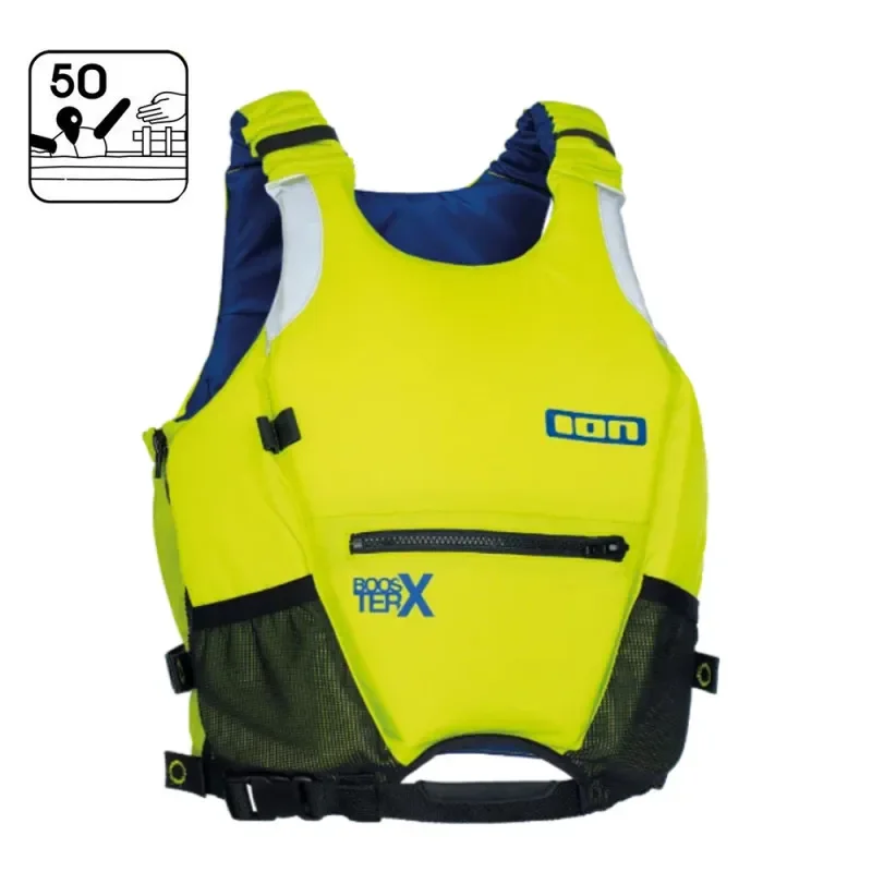 Gilet de Flottabilité ION BOOSTER X Sidezip Lime Authentique
