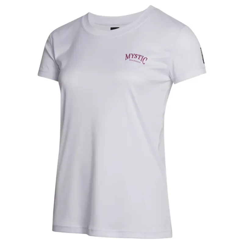 LYCRA Femme MYSTIC JAYDE MANCHES COURTES LOOSE BLANC Prix Bas