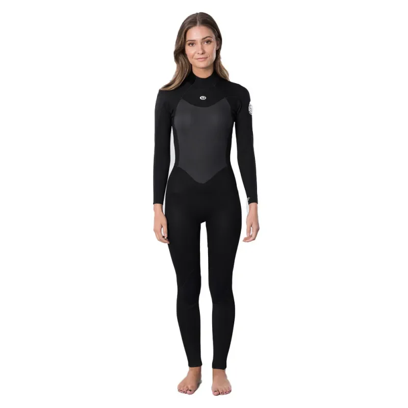 COMBINAISON RIP CURL OMEGA WOMAN 4/3 BZ BLACK Retour Gratuit