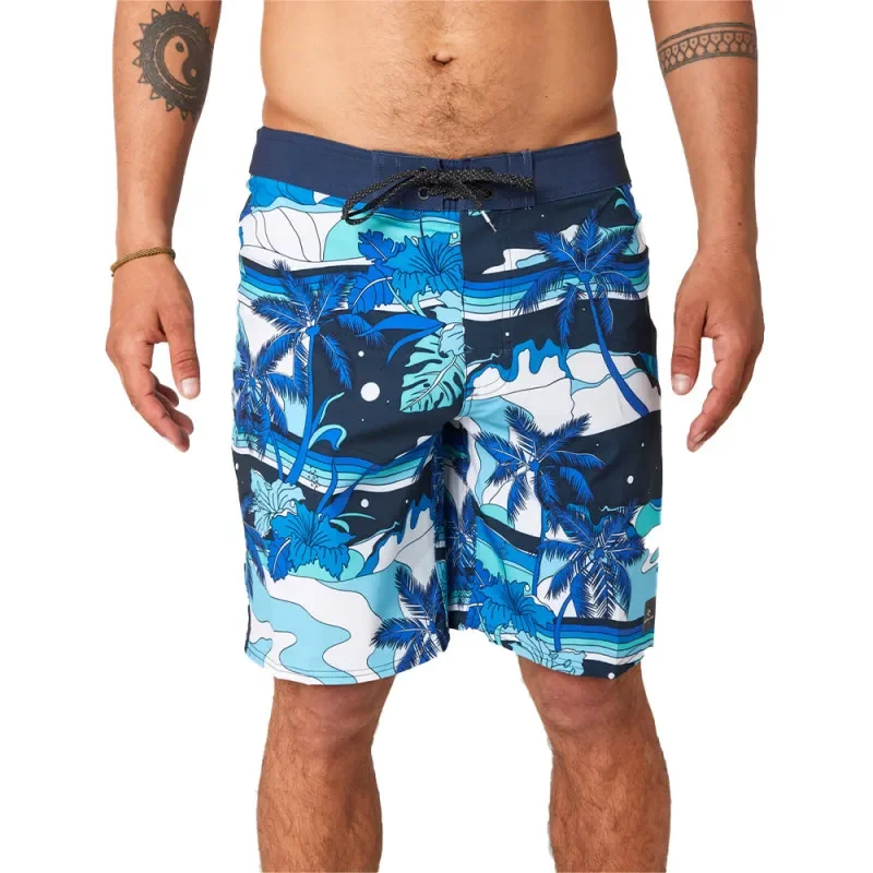 BOARDSHORT RIPCURL MIRAGE POSTCARDS BLEU MARINE Promotion Saisonnière