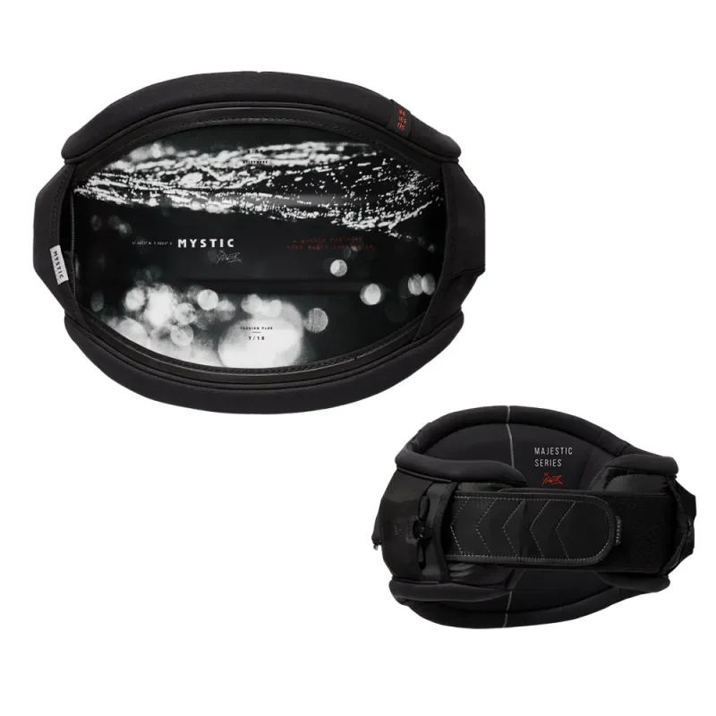 Offre Spéciale Harnais Ceinture Kitesurf MYSTIC MAJESTIC Ydwer Noir / Blanc
