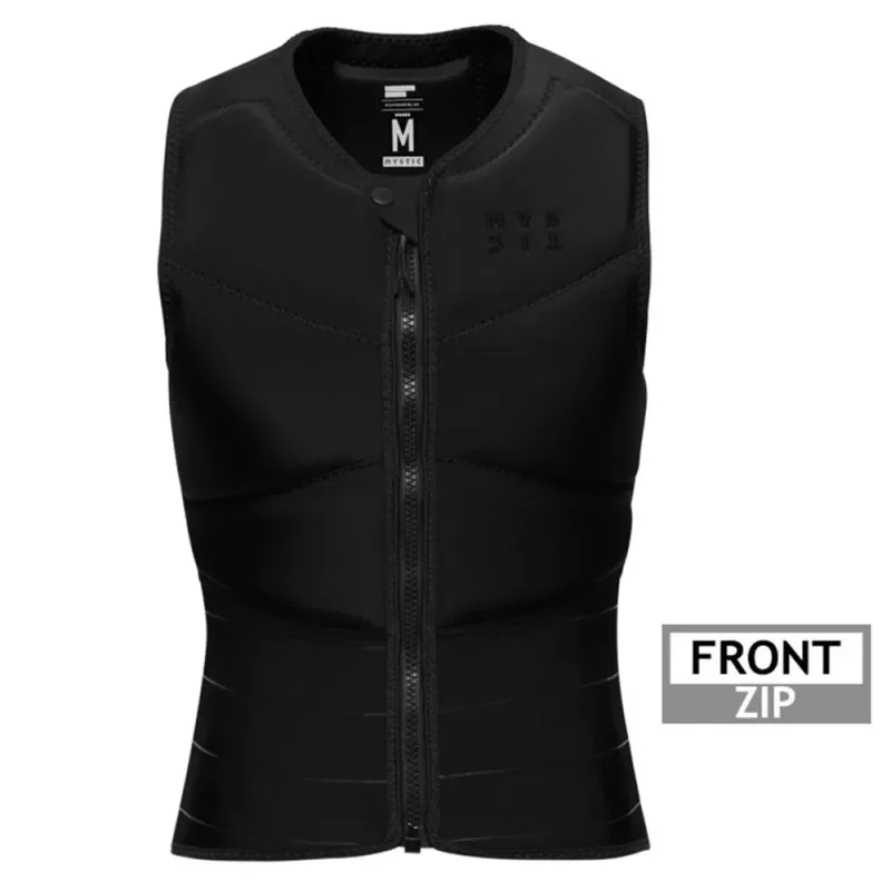 Commande En Gros Gilet Impact Femme MYSTIC Front Zip Noir