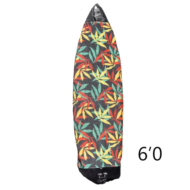 HOUSSE CHAUSSETTE ALL IN BOARDSOCK SURF NOIR RASTA Commander Vite