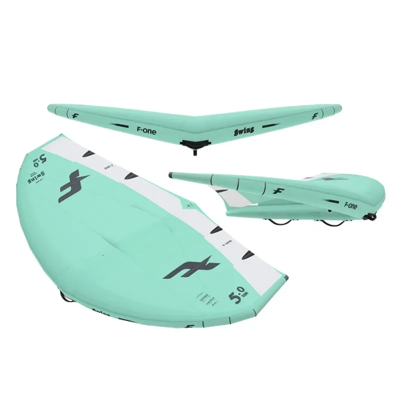 AILE DE WING FOIL F-ONE SWING V4 2024 MINT/ONYX Prix Bas