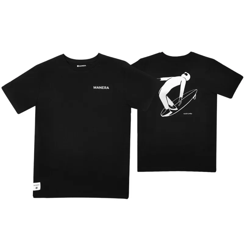 T-SHIRT MANERA STAY SALTY NOIR Populaire